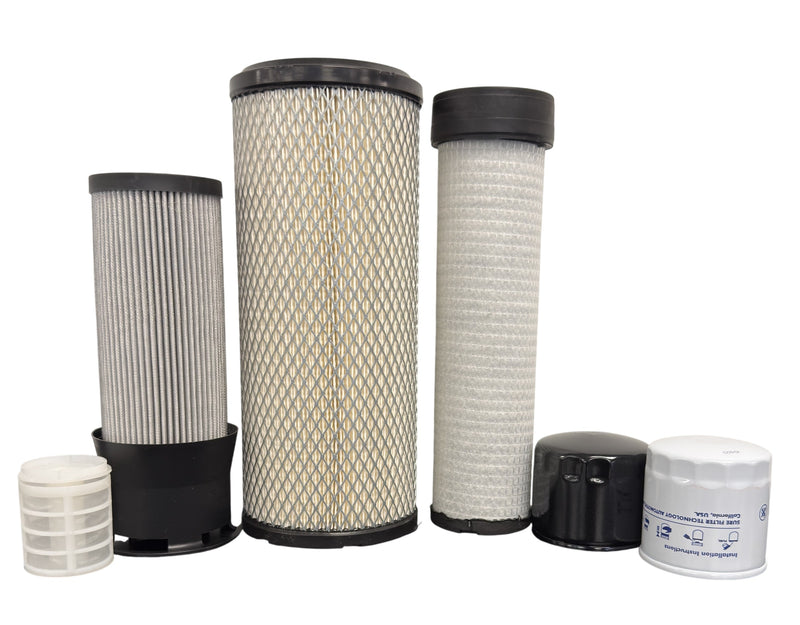 CFKIT Maintenance Filter Kit Compatible with John Deere 3203 Compact Tractor - Crossfilters
