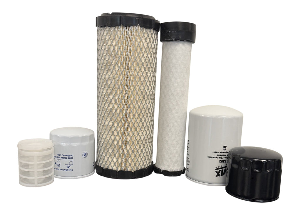 CFKIT Maintenance Filter Kit Compatible with John Deere 3005 Compact Tractor - Crossfilters
