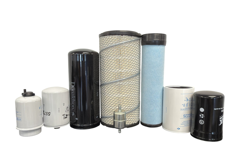 CFKIT Maintenance Filter Kit Compatible with John Deere 310J 310SJ 315SJ 325SJ 410SJ Backhoe Loader (Engine 4045DT060 and 4045TT094) - Crossfilters