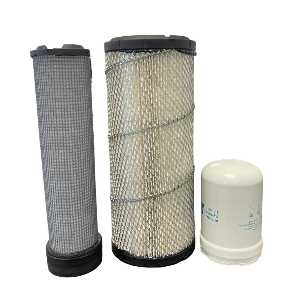 CFKIT Maintenance Filter Kit Compatible with KUB SVL65-2 Track Loader(Non Oil Filter)