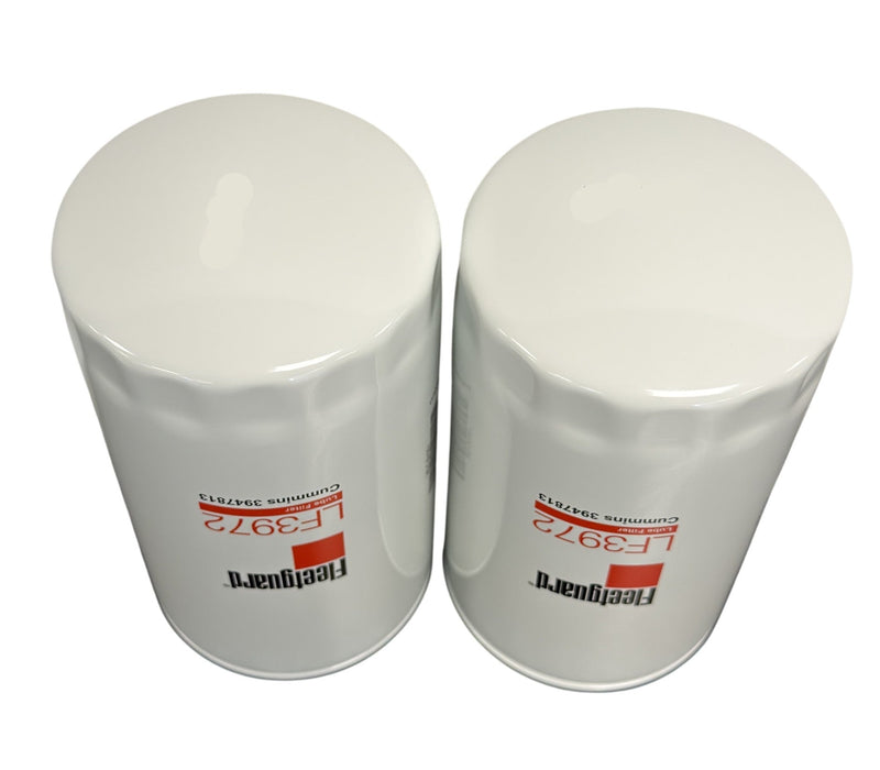 LF3972 Fleetguard Lube Filter, Spin-On - Pack of 2 - Crossfilters