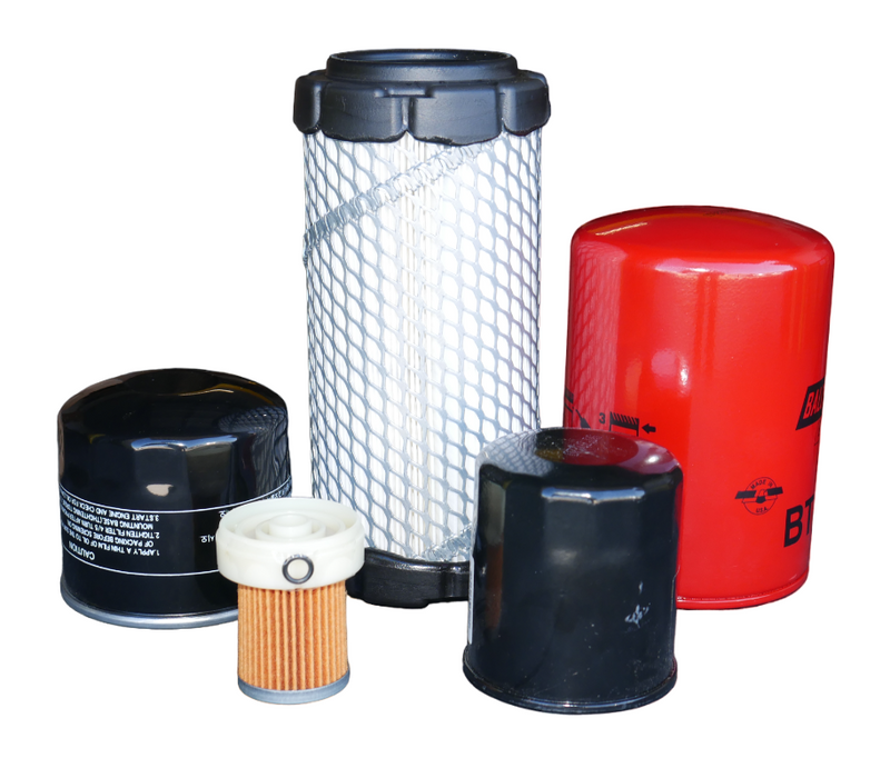 CFKIT Maintenance Filter Kit For Kubota ZG227 Mower With KGZ770-E2 Engine