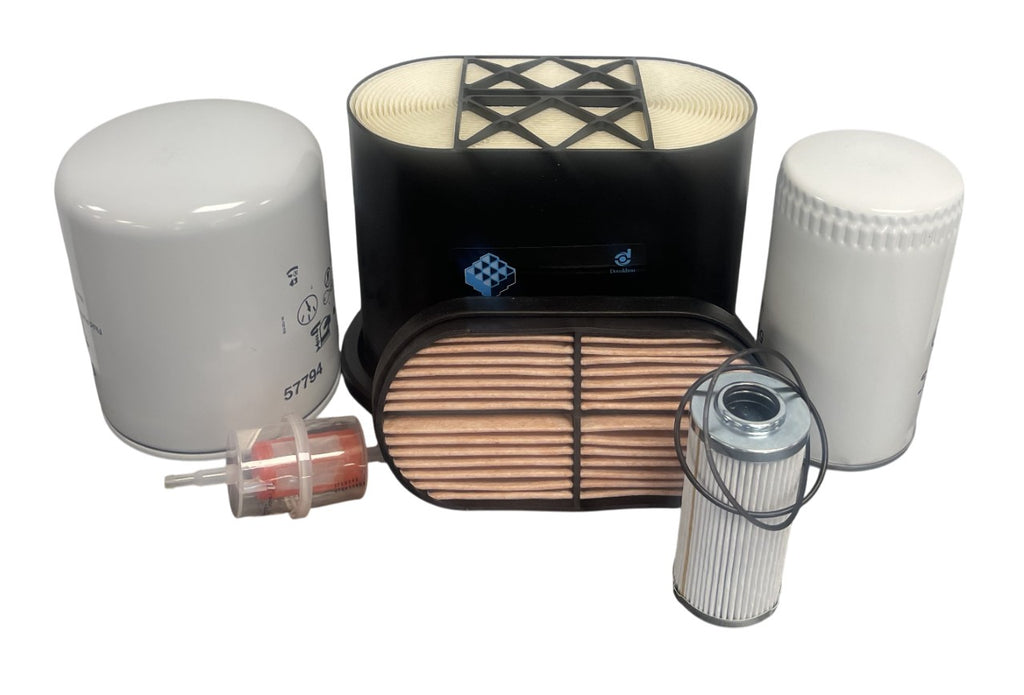 CFKIT Maintenance Filter Kit Compatible with New Holland T5060 Tractor ( 01/07  -  11/14)