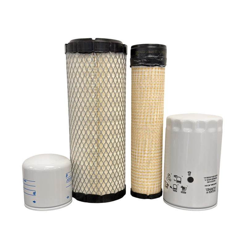 CFKIT Maintenance Filter Kit Compatible with New Holland E37C Mini crawler Excavator MY20 STAGE (12/19 - ) - Crossfilters