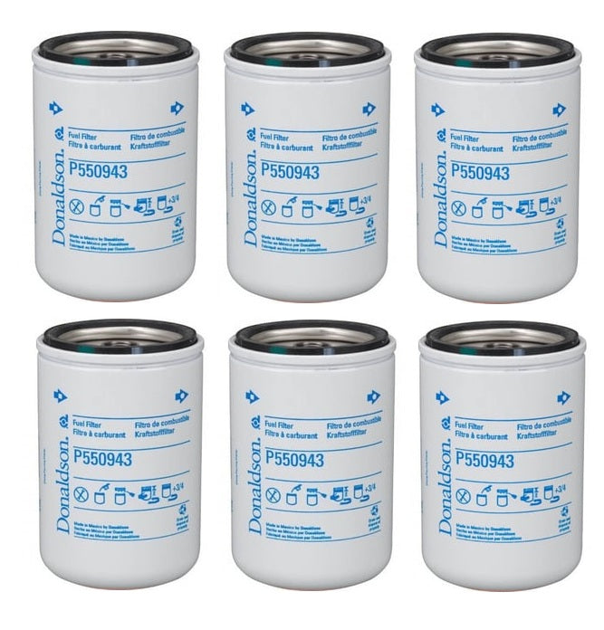 P550943 Donaldson Fuel Filter, Spin-On Secondary