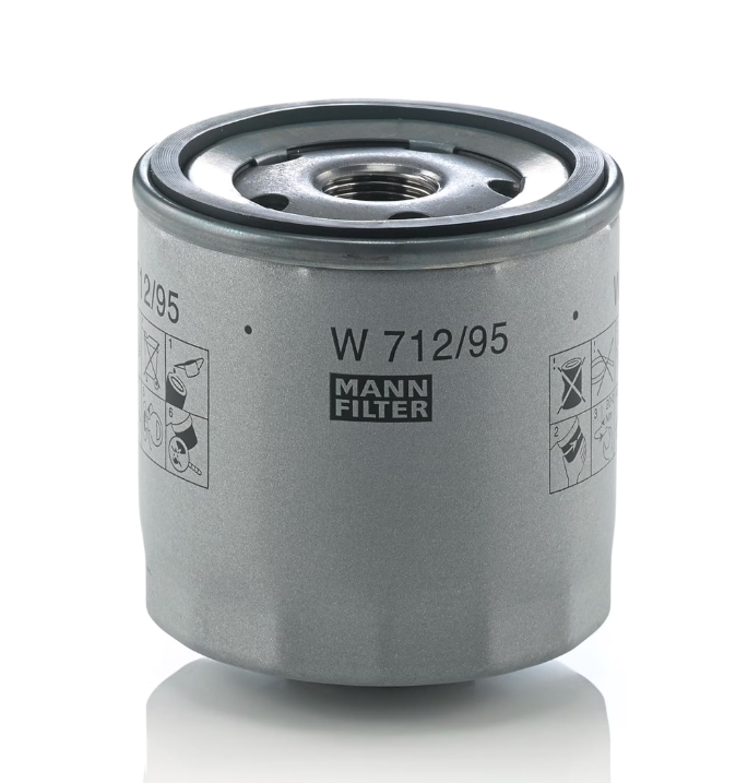 W712/95 Mann Spin-on Oil Filter - Crossfilters