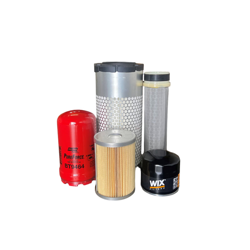 CFKIT Maintenance Filter Kit Compatible with Yanmar YT235 Tractor w/ 3TNV8CC Tier IV Eng.