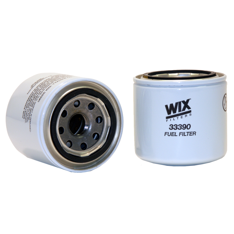 33390 WIX Spin-On Fuel Filter (Replacement Compatible with: Baldwin BF7683, BF940, BF9887, LUBER-FINER FP590F)
