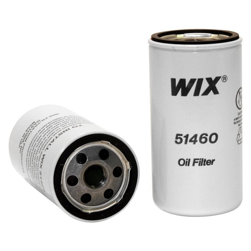 51460 WIX Spin-On Lube Filter (Replacement Compatible with: C A T 3I-1297, 7W-2328, Donaldson P554408, Baldwin BT215)
