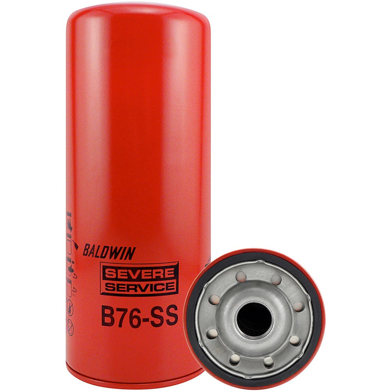 B76-SS Baldwin Lube Spin-on (Replacement Compatible with: C A Terpillar 1R0739; Mack 485GB3191)