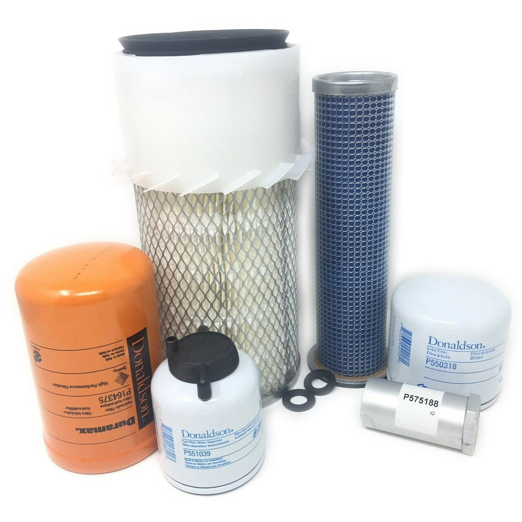 CFKIT Maint. Filter Kit for Bobcat S130 S150 S160 S175 S185 S205 w/Kubota V2203 Eng. Maint. Filter Kit 6 Flt - Crossfilters