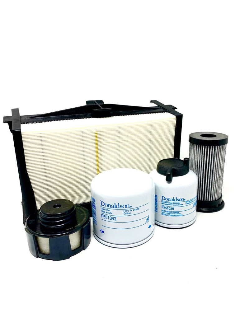 500 Hour CFKIT Filter Kit For Bobcat S/T 700-800 Series Loaders, T3 Engines, 7295603 - crossfilters