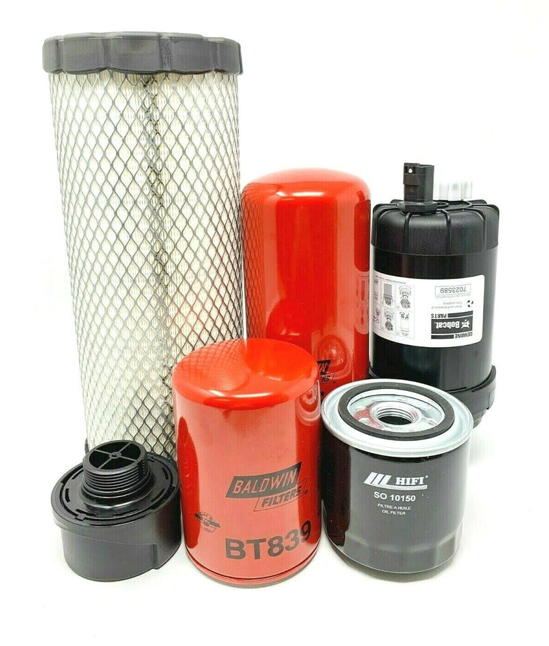 500/1500 Hour CFKIT Maintenance Kit For Bobcat E42, E45, E50, E55, 7324334 - Crossfilters