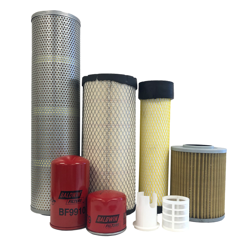 CFKIT Maintenance Filter KIT Compatible with- E85 Excavator B34T11001 & Above