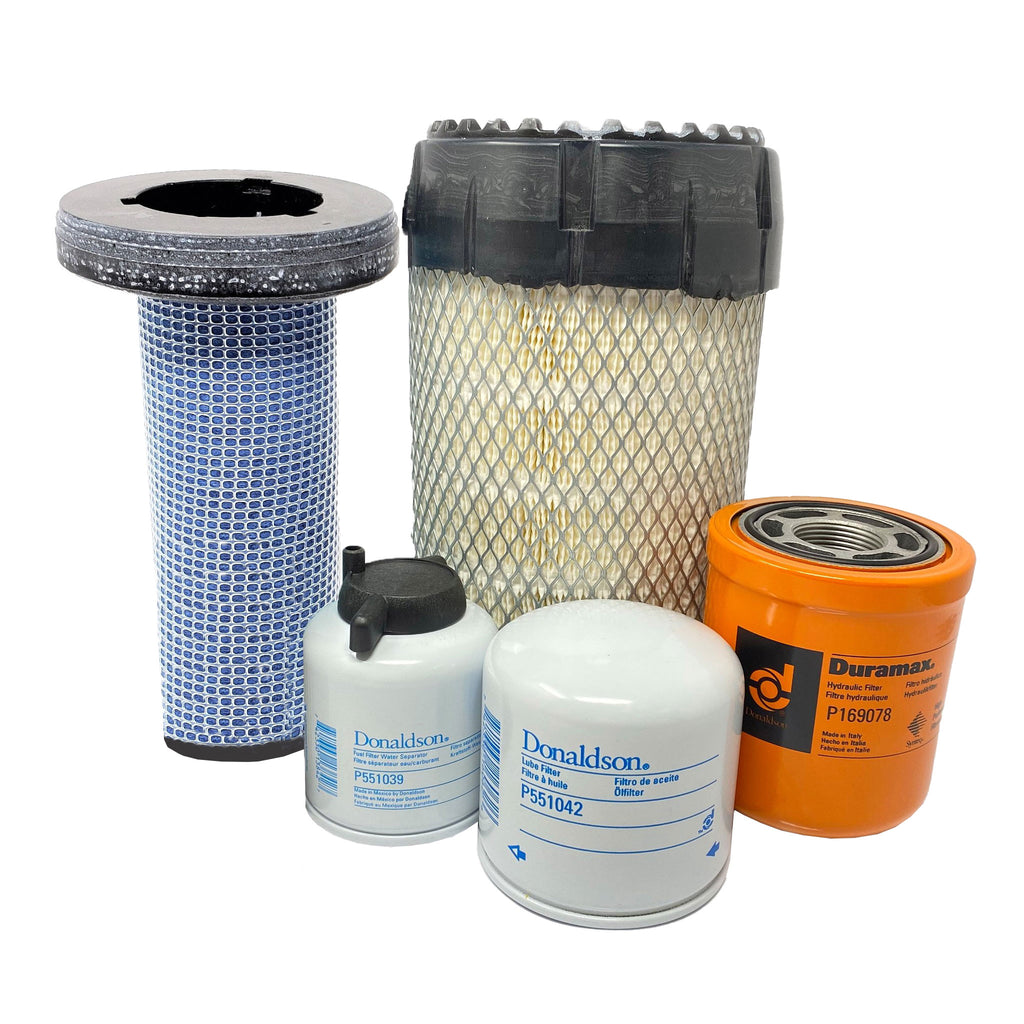 CFKIT Filter Kit Compatible with Bobcat S650 T650 S630 T630 (Hyd. Spin-on)