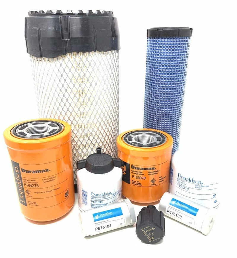 Bobcat S160, S185, S205 - 1000/2000 Hour CFKIT Maintenance Kit, Replaces 7333695 - Crossfilters