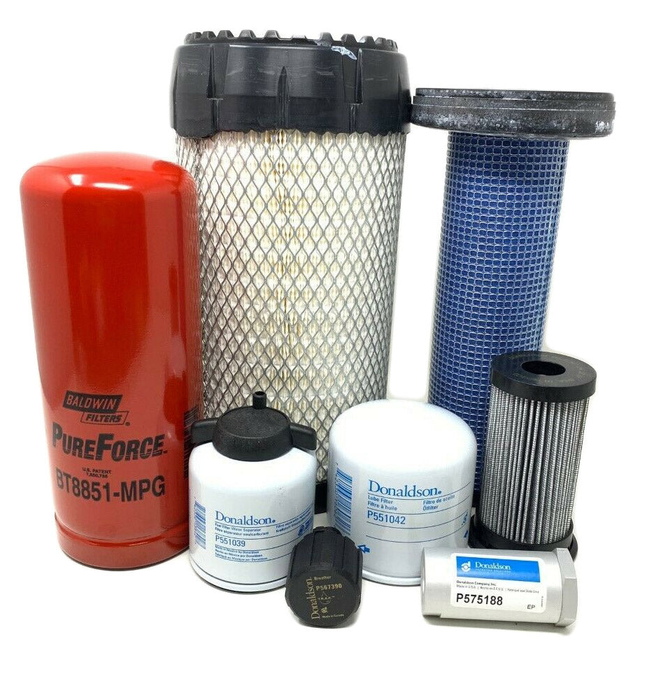 1000/2000 Hour CFKIT Maintenance Kit For Bobcat T300, Replaces 7343881 - Crossfilters
