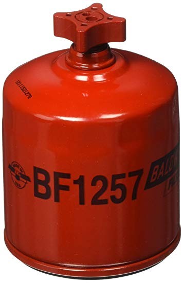 BF1257 Baldwin Fuel/ Water Separator Spin- On w/ Drain - crossfilters