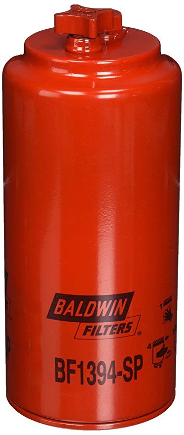 BF1394-SP Baldwin Fuel/Water Separator Spin-on with Drain and Sensor Port - crossfilters