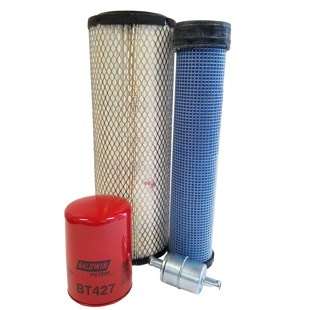 CFKIT Service Filter Kit Compatible with C A S E  585G 586G 588G Lift Trucks w/4-390 Engine