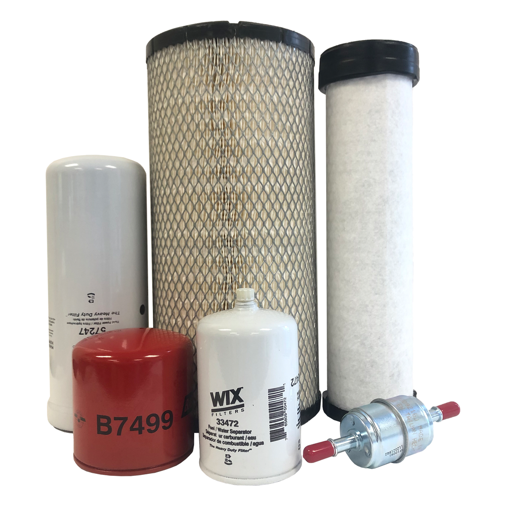 CFKIT Maintenance Filter Kit Compatible with C A S E  445CT Tier 3 Compact Track Loader (01/08 - 03/11)