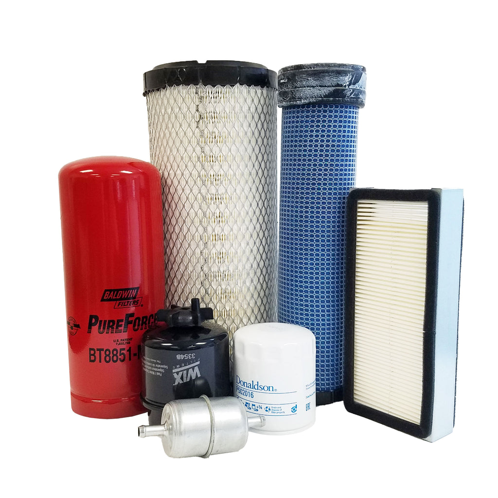 CFKIT Maintenance Filter Kit Compatible with C A T 257B2 W/ 3024C Eng.