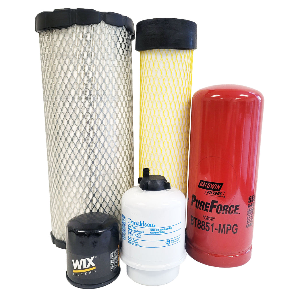 CFKIT Maintenance filter kit Compatible with C A T 242B Skid Steer