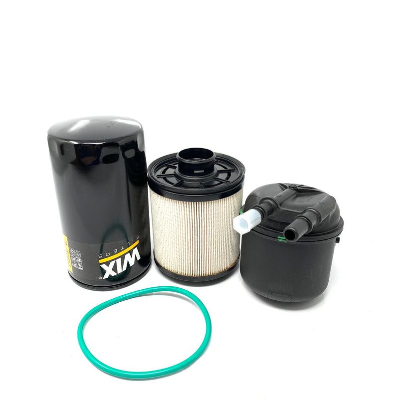 CFKIT Heavy Duty Set 33615 Wix Fuel Filter & 57151 Lube Filter - Crossfilters