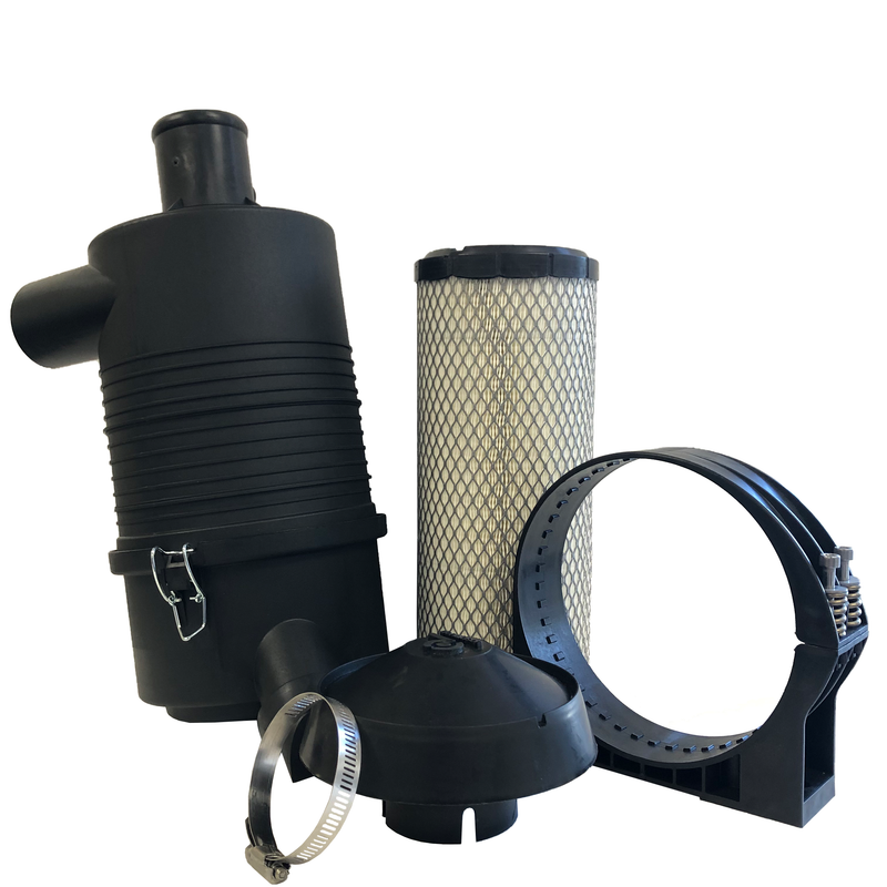 CFKIT Filter Kit Compatible with G065432 FPG Donaldson Cleaner (Include Mounting Band & Inlet hood)
