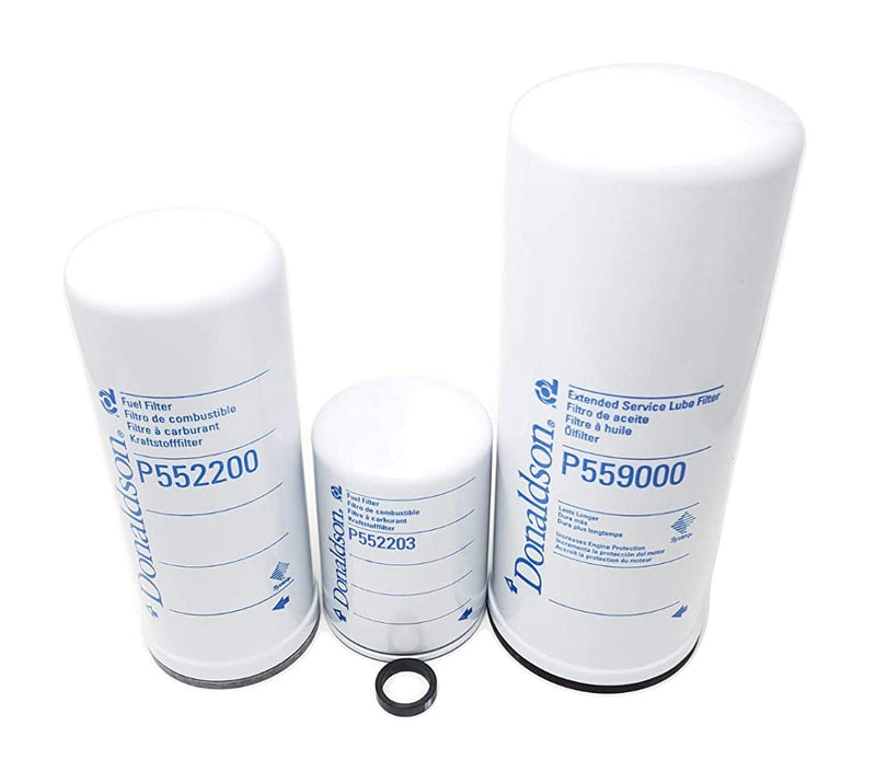 Maintenance Filter Kit For ISX Cummins Pre- 2010 Engines (25,000 Miles) - Crossfilters