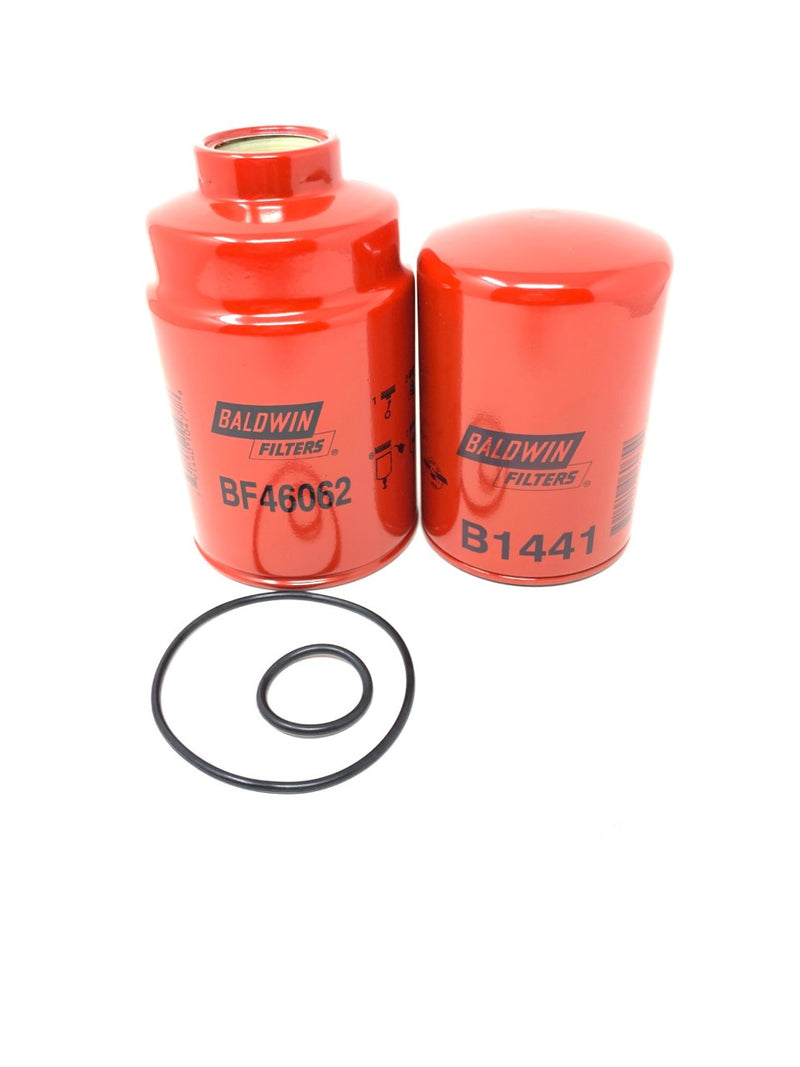 Chevrolet/GMC 6.6L Turbo Diesel Oil Filter And Fuel Filter Kit Baldwin BF46062  (BF9882 Obsolete) - B1441 - Crossfilters
