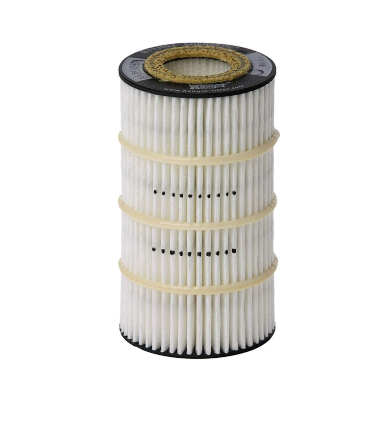 E11H02D155 Hengst Oil Filter For Mercedes Benz (Replaces HU718/5x)  Pack of 2 - crossfilters