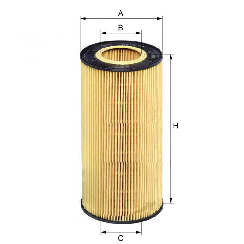 E89HD213 Hengst Oil Filter - Cartridge (Replaces Paccar 6761256101)