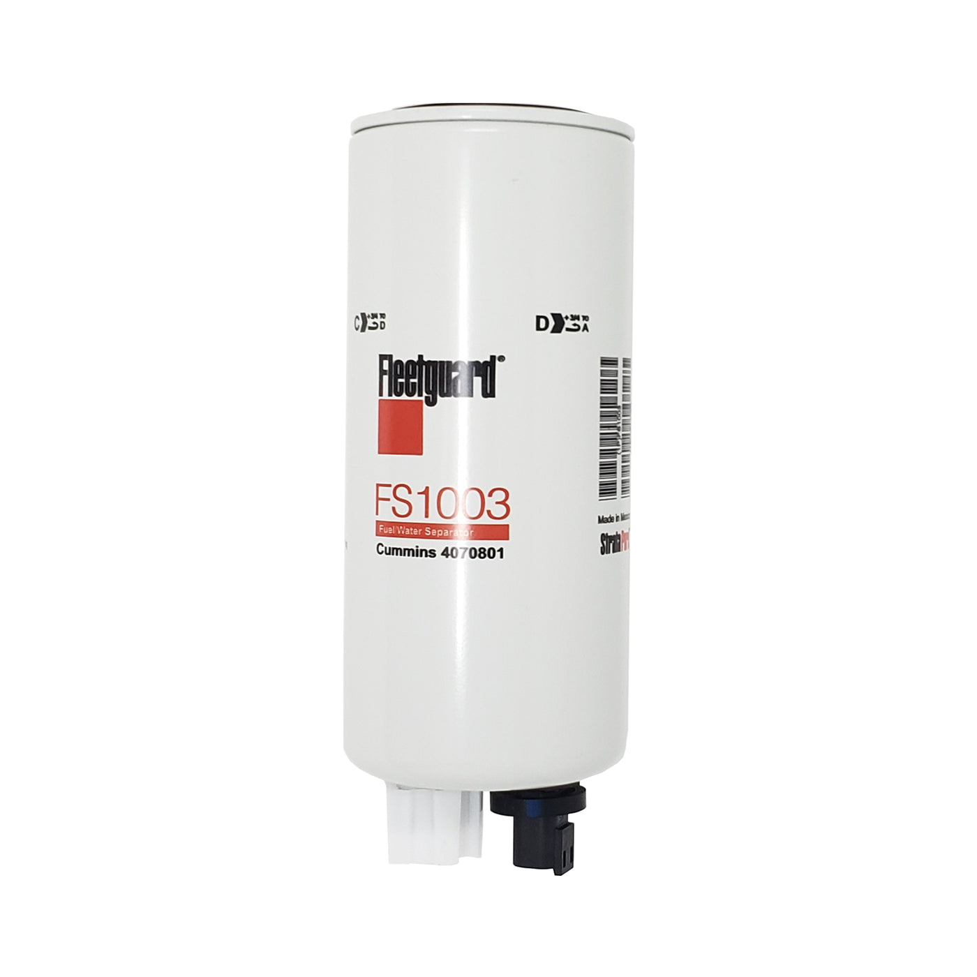 FS1003 Fleetguard Fuel/Water Sep Spin-On | Crossfilters