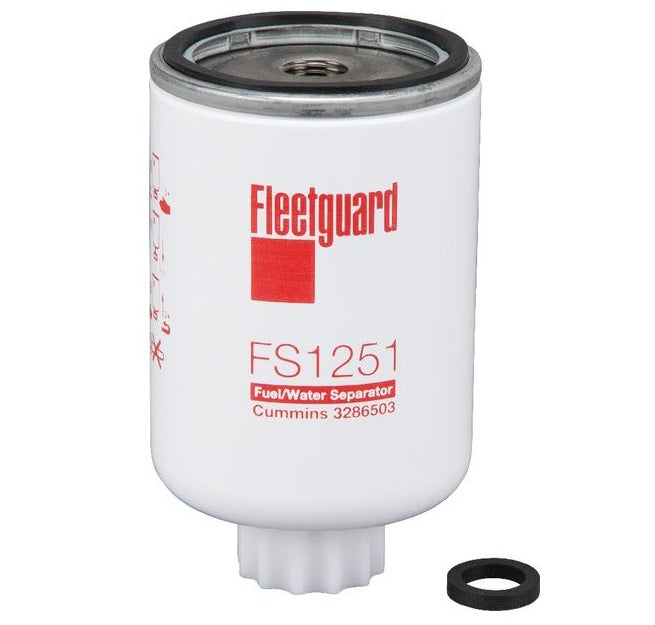 FS1251 Cummins Fleetguard Fuel Filter/Water Separator - Crossfilters
