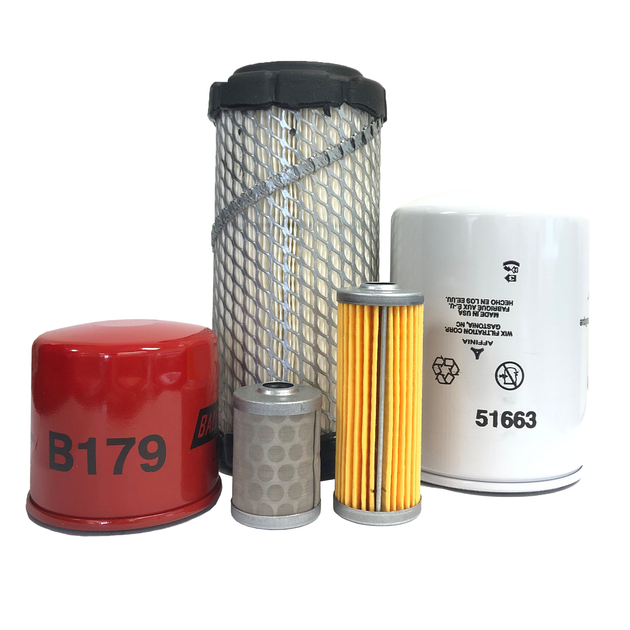 CFKIT Maintenance Filter Kit Compatible with/G E H L Z17 Compact