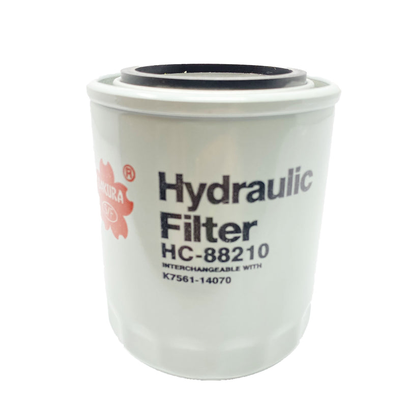 HC88210 Sakura Hydraulic Filter Replaces Kubota HHK7014070, K75611407, K756114070 - Crossfilters