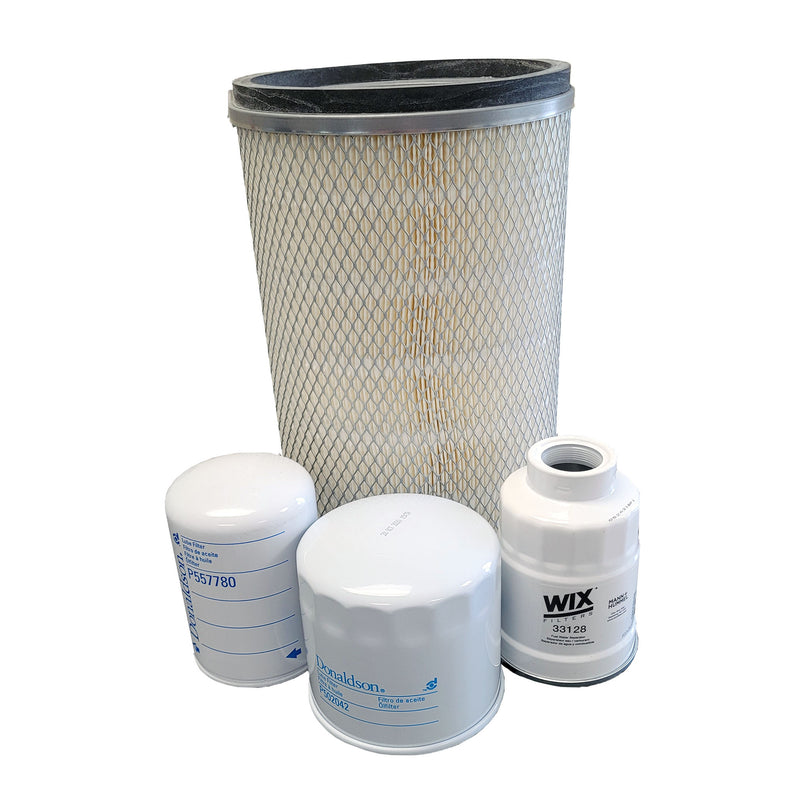 CFKIT Filter Kit Compatible with ISUZU NPR W/4HK1 5.2L (2004-2007) (Axial Seal Air Filter)