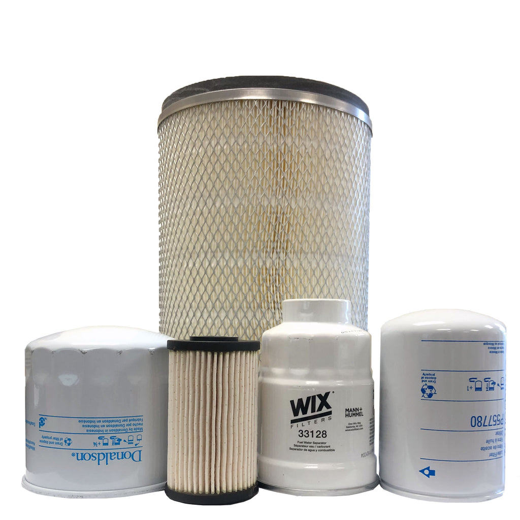CFKIT Filter Kit Compatible with ISUZU NPR W/4HK1 5.2L (2011-2016) (Axial Seal Air Filter)