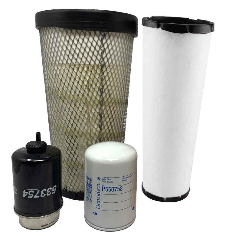 CFKIT 500 HR Filter Kit Compatible with JD 329D Compact Track Loader w/5030HT Eng.
