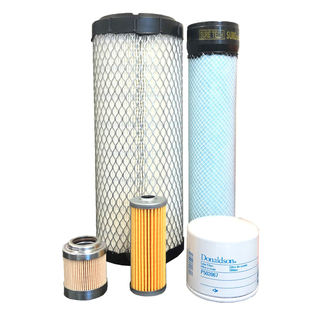 CFKIT 500 Hours Filter Kit Compatible with JD 26G Excavators (PIN: 1FF026GX-K260001—)
