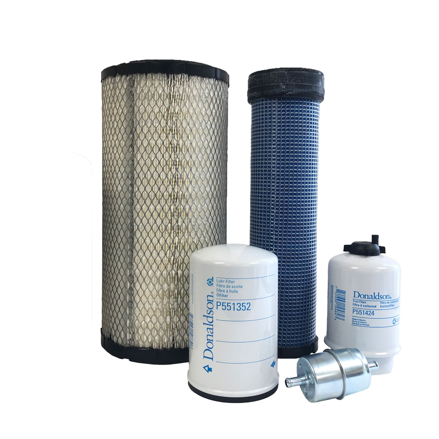 CFKIT Service Filter Kit For John Deere 240 & 250 Skid-Steer Loaders - JDSET17S