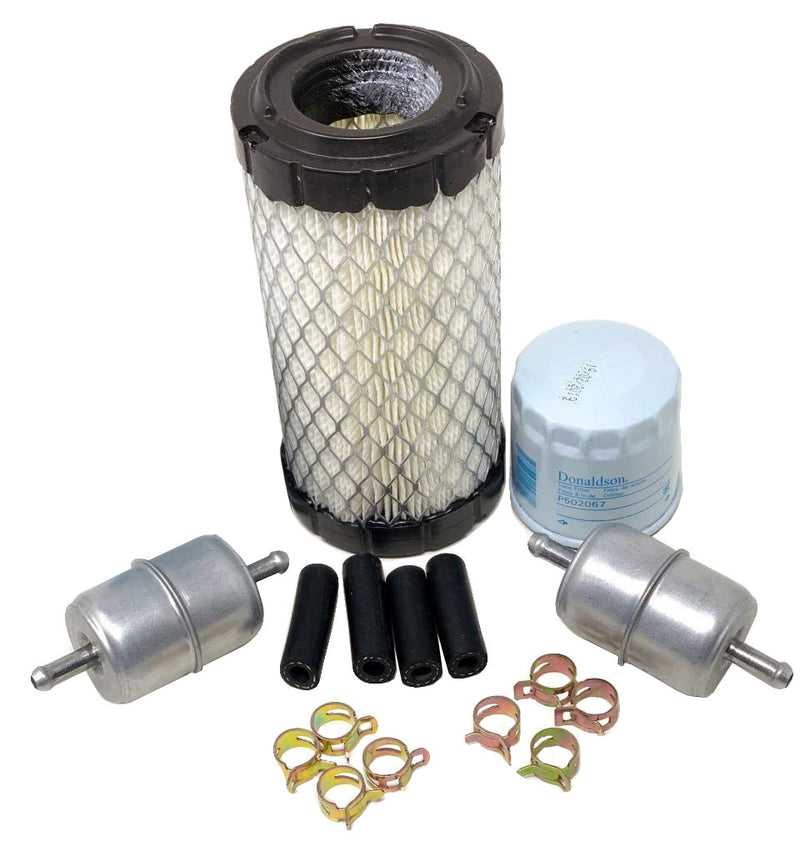 CFKIT Oil, Fuel & Air  Filter Kit for Kubota BX, G, GR, RTV900, ZD Series - Crossfilters