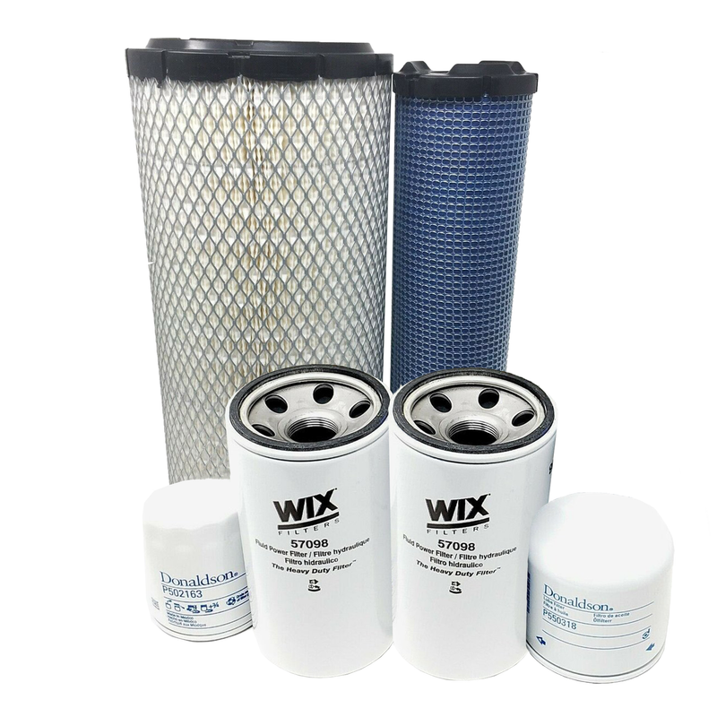 CFKIT Maintenance Filter Kit Compatible with KUB M108S Tractors w/ V38CRE3S2 Eng.