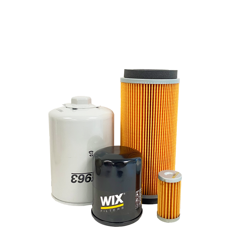 CFKIT Maintenance Filter Kit Compatible with M&M 2015 Gear 4WD Tractors w/ S3L Eng.