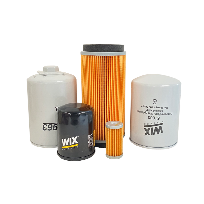 CFKIT Maintenance Filter Kit Compatible with M&M 2015 HST 4WD Tractors w/ S3L Eng.