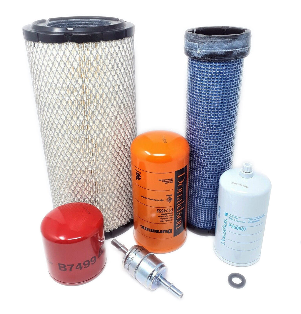 CFKIT Maintenance Filter Kit for New-Holland L185 Loader w/F5CE (3.2L) Eng 1/08+ - Crossfilters