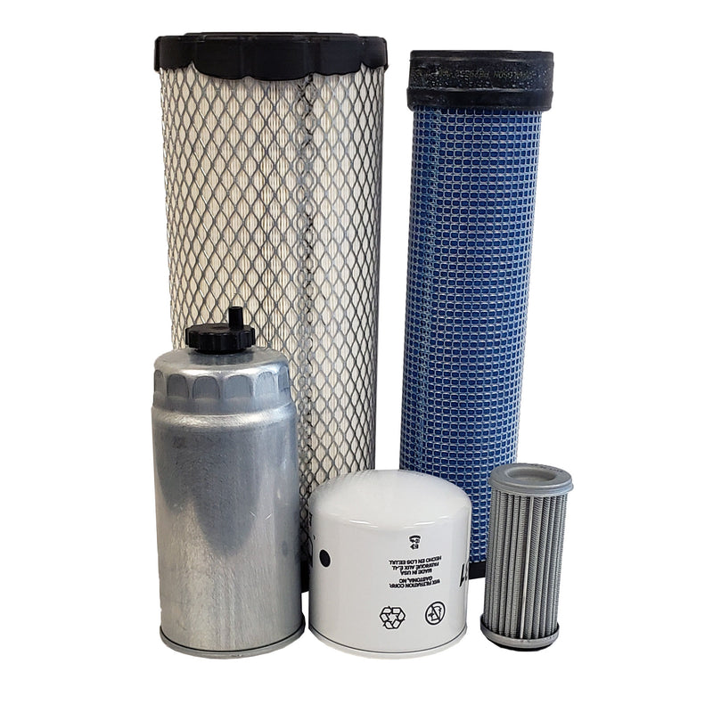 CFKIT Maintenance Filter Kit Compatible with NH Workmaster 65 4 Cyl Tractors (11/10 - 01/11)