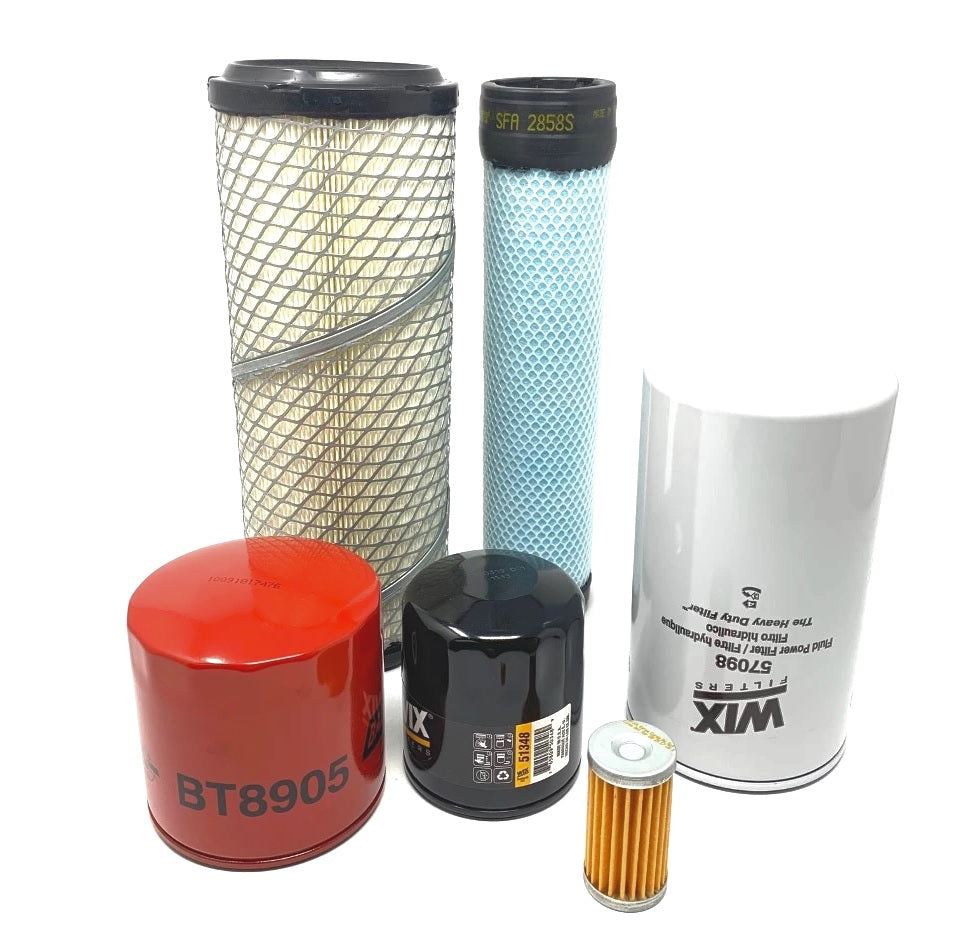CFKIT Filter Kit For New Holland Tractor TC25 - TC25D - TC27D - Crossfilters