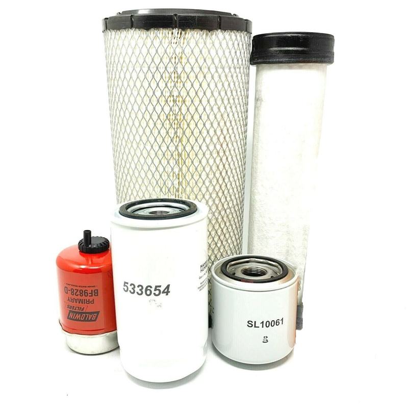 CFKIT Service Filter Kit Compatible with NH C232 Compact Loader Tier 4B (04/17 - )